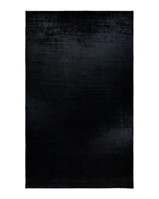 Fine Vibrance, One-of-a-Kind Hand-Knotted Area Rug - Black, 11' 10" x 18' 7" - Solo Rugs