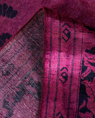 Fine Vibrance, One-of-a-Kind Hand-Knotted Area Rug - Black, 9' 2" x 12' 1" - Solo Rugs