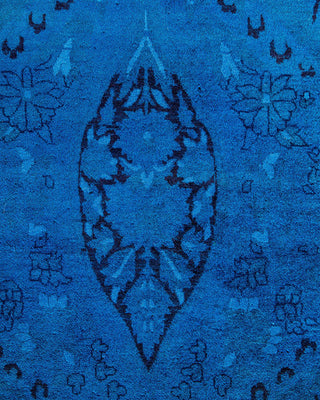Fine Vibrance, One-of-a-Kind Hand-Knotted Area Rug - Blue, 10' 1" x 13' 10" - Solo Rugs