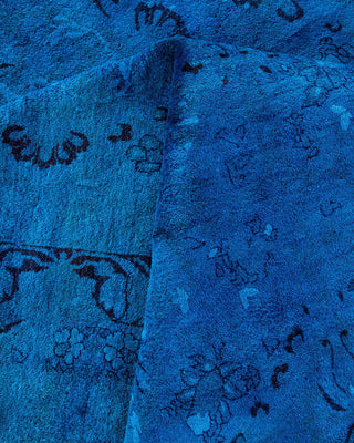 Fine Vibrance, One-of-a-Kind Hand-Knotted Area Rug - Blue, 10' 1" x 13' 10" - Solo Rugs