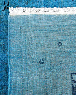 Fine Vibrance, One-of-a-Kind Hand-Knotted Area Rug - Blue, 12' 3" x 17' 6" - Solo Rugs
