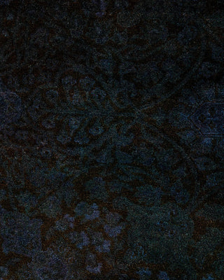 Fine Vibrance, One-of-a-Kind Hand-Knotted Area Rug - Blue, 6' 1" x 6' 1" - Solo Rugs