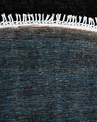 Fine Vibrance, One-of-a-Kind Hand-Knotted Area Rug - Blue, 6' 1" x 6' 1" - Solo Rugs