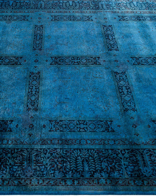 Fine Vibrance, One-of-a-Kind Hand-Knotted Area Rug - Blue, 6' 2" x 10' 5" - Solo Rugs