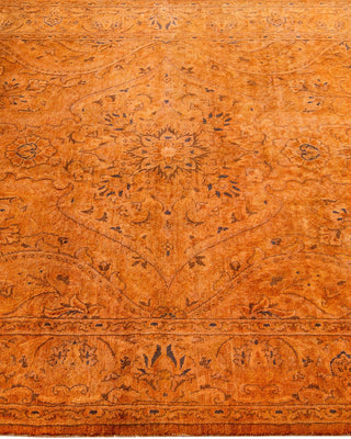 Fine Vibrance, One-of-a-Kind Hand-Knotted Area Rug - Brown, 4' 1" x 6' 3" - Solo Rugs