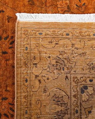 Fine Vibrance, One-of-a-Kind Hand-Knotted Area Rug - Brown, 4' 1" x 6' 3" - Solo Rugs
