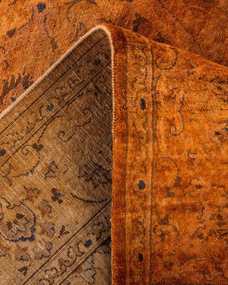 Fine Vibrance, One-of-a-Kind Hand-Knotted Area Rug - Brown, 4' 1" x 6' 3" - Solo Rugs