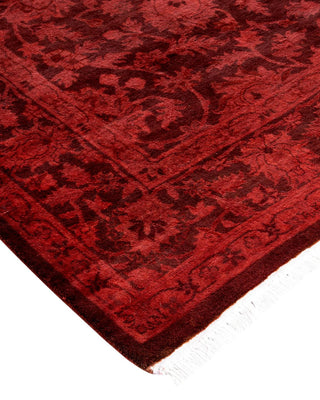 Fine Vibrance, One-of-a-Kind Hand-Knotted Area Rug - Brown, 4' 1" x 6' 5" - Solo Rugs