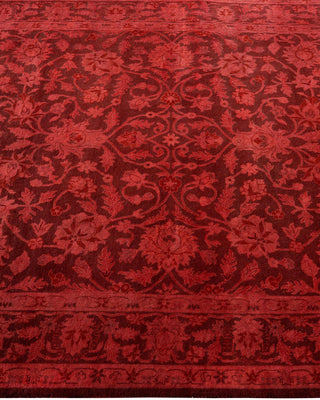 Fine Vibrance, One-of-a-Kind Hand-Knotted Area Rug - Brown, 4' 1" x 6' 5" - Solo Rugs