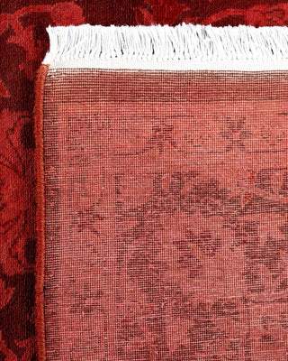 Fine Vibrance, One-of-a-Kind Hand-Knotted Area Rug - Brown, 4' 1" x 6' 5" - Solo Rugs