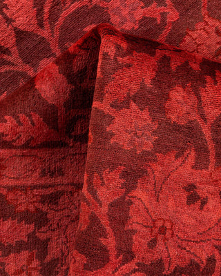 Fine Vibrance, One-of-a-Kind Hand-Knotted Area Rug - Brown, 4' 1" x 6' 5" - Solo Rugs