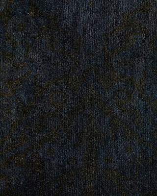 Fine Vibrance, One-of-a-Kind Hand-Knotted Area Rug - Brown, 8' 1" x 16' 3" - Solo Rugs