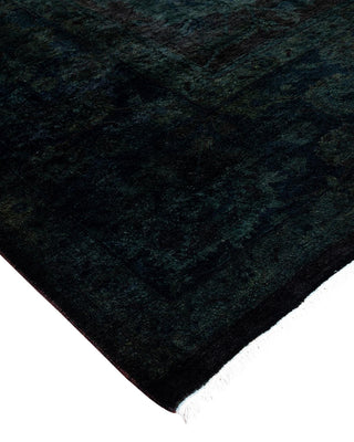 Fine Vibrance, One-of-a-Kind Hand-Knotted Area Rug - Brown, 9' 3" x 12' 2" - Solo Rugs