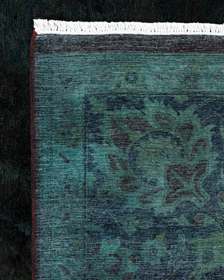 Fine Vibrance, One-of-a-Kind Hand-Knotted Area Rug - Brown, 9' 3" x 12' 2" - Solo Rugs