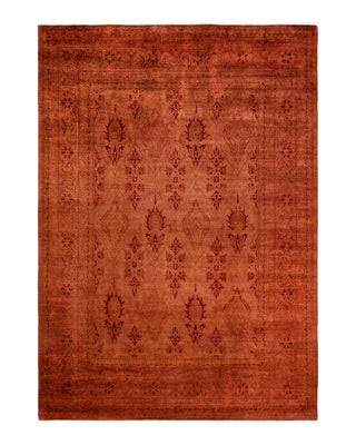 Fine Vibrance, One-of-a-Kind Hand-Knotted Area Rug - Gold, 8' 2" x 11' 0" - Solo Rugs