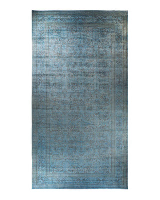 Fine Vibrance, One-of-a-Kind Hand-Knotted Area Rug - Gray, 12' 0" x 23' 1" - Solo Rugs