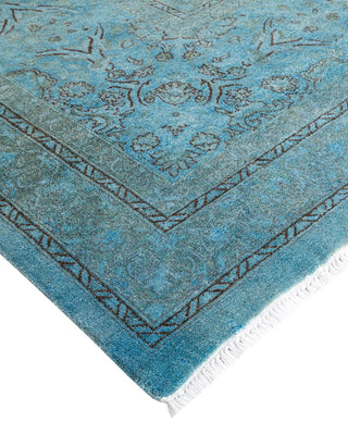 Fine Vibrance, One-of-a-Kind Hand-Knotted Area Rug - Gray, 12' 0" x 23' 1" - Solo Rugs