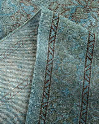 Fine Vibrance, One-of-a-Kind Hand-Knotted Area Rug - Gray, 12' 0" x 23' 1" - Solo Rugs