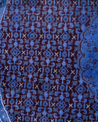 Fine Vibrance, One-of-a-Kind Hand-Knotted Area Rug - Gray, 6' 1" x 6' 3" - Solo Rugs