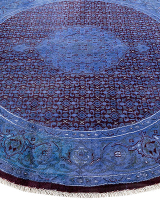 Fine Vibrance, One-of-a-Kind Hand-Knotted Area Rug - Gray, 6' 1" x 6' 3" - Solo Rugs