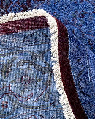 Fine Vibrance, One-of-a-Kind Hand-Knotted Area Rug - Gray, 6' 1" x 6' 3" - Solo Rugs