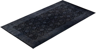 Fine Vibrance, One-of-a-Kind Hand-Knotted Area Rug - Gray, 8' 10" x 16' 7" - Solo Rugs