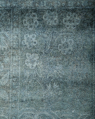 Fine Vibrance, One-of-a-Kind Hand-Knotted Area Rug - Gray, 8' 3" x 10' 2" - Solo Rugs