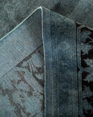 Fine Vibrance, One-of-a-Kind Hand-Knotted Area Rug - Gray, 8' 3" x 10' 2" - Solo Rugs