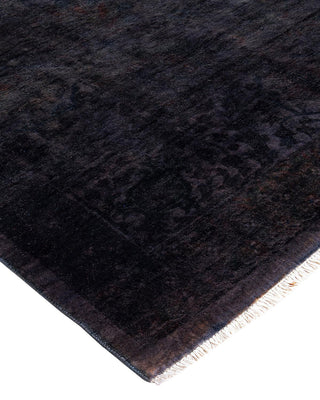 Fine Vibrance, One-of-a-Kind Hand-Knotted Area Rug - Gray, 8' 3" x 10' 5" - Solo Rugs