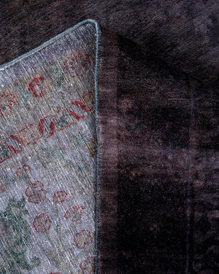 Fine Vibrance, One-of-a-Kind Hand-Knotted Area Rug - Gray, 8' 3" x 10' 5" - Solo Rugs