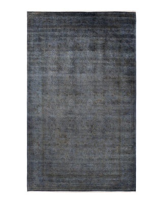 Fine Vibrance, One-of-a-Kind Hand-Knotted Area Rug - Gray, 8' 3" x 13' 10" - Solo Rugs