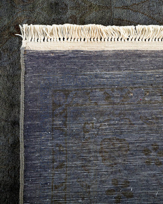 Fine Vibrance, One-of-a-Kind Hand-Knotted Area Rug - Gray, 8' 3" x 13' 10" - Solo Rugs