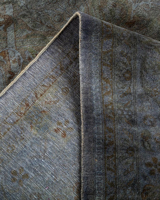 Fine Vibrance, One-of-a-Kind Hand-Knotted Area Rug - Gray, 8' 3" x 13' 10" - Solo Rugs