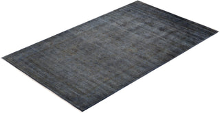 Fine Vibrance, One-of-a-Kind Hand-Knotted Area Rug - Gray, 8' 3" x 13' 10" - Solo Rugs