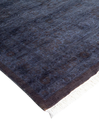 Fine Vibrance, One-of-a-Kind Hand-Knotted Area Rug - Gray, 9' 2" x 16' 4" - Solo Rugs