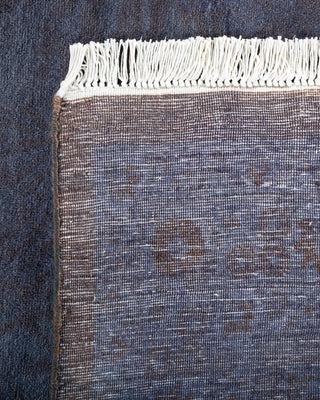 Fine Vibrance, One-of-a-Kind Hand-Knotted Area Rug - Gray, 9' 2" x 16' 4" - Solo Rugs