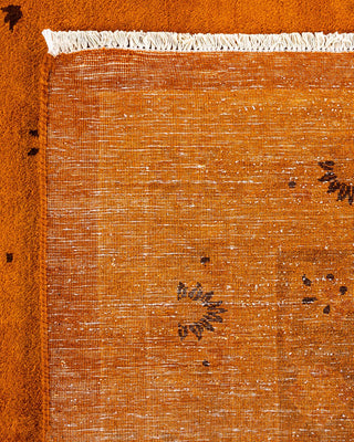 Fine Vibrance, One-of-a-Kind Hand-Knotted Area Rug - Orange, 10' 3" x 14' 3" - Solo Rugs