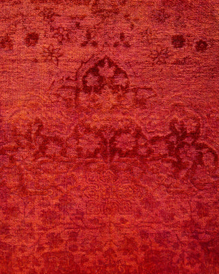 Fine Vibrance, One-of-a-Kind Hand-Knotted Area Rug - Orange, 4' 0" x 6' 4" - Solo Rugs