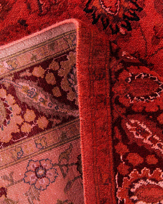 Fine Vibrance, One-of-a-Kind Hand-Knotted Area Rug - Orange, 4' 1" x 6' 4" - Solo Rugs