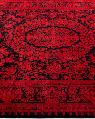 Fine Vibrance, One-of-a-Kind Hand-Knotted Area Rug - Orange, 6' 0" x 9' 7" - Solo Rugs