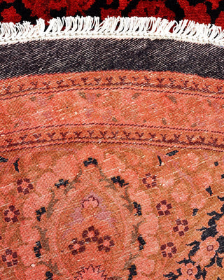 Fine Vibrance, One-of-a-Kind Hand-Knotted Area Rug - Orange, 8' 1" x 8' 1" - Solo Rugs