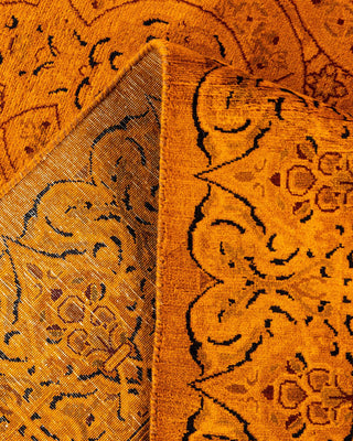 Fine Vibrance, One-of-a-Kind Hand-Knotted Area Rug - Orange, 8' 1" x 9' 10" - Solo Rugs
