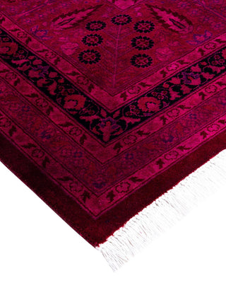 Fine Vibrance, One-of-a-Kind Hand-Knotted Area Rug - Pink, 10' 2" x 13' 10" - Solo Rugs