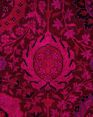 Fine Vibrance, One-of-a-Kind Hand-Knotted Area Rug - Pink, 10' 2" x 13' 10" - Solo Rugs