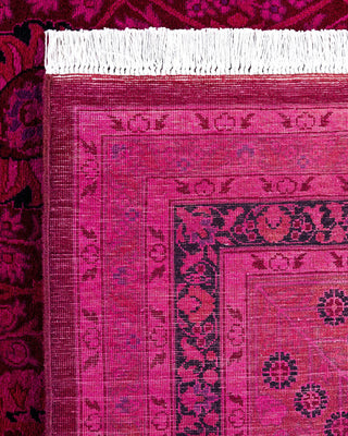 Fine Vibrance, One-of-a-Kind Hand-Knotted Area Rug - Pink, 10' 2" x 13' 10" - Solo Rugs