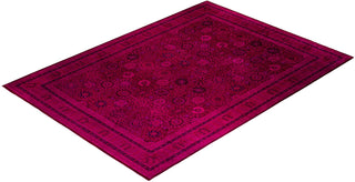Fine Vibrance, One-of-a-Kind Hand-Knotted Area Rug - Pink, 10' 2" x 13' 10" - Solo Rugs