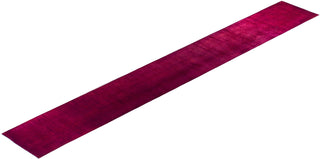 Fine Vibrance, One-of-a-Kind Hand-Knotted Area Rug - Pink, 2' 7" x 20' 2" - Solo Rugs