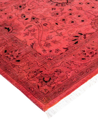 Fine Vibrance, One-of-a-Kind Hand-Knotted Area Rug - Pink, 3' 2" x 5' 5" - Solo Rugs