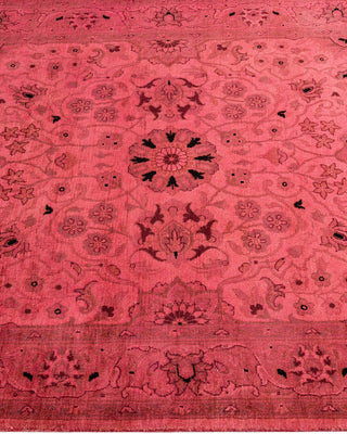 Fine Vibrance, One-of-a-Kind Hand-Knotted Area Rug - Pink, 3' 2" x 5' 5" - Solo Rugs