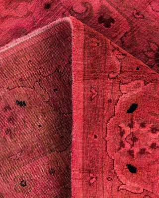 Fine Vibrance, One-of-a-Kind Hand-Knotted Area Rug - Pink, 3' 2" x 5' 5" - Solo Rugs